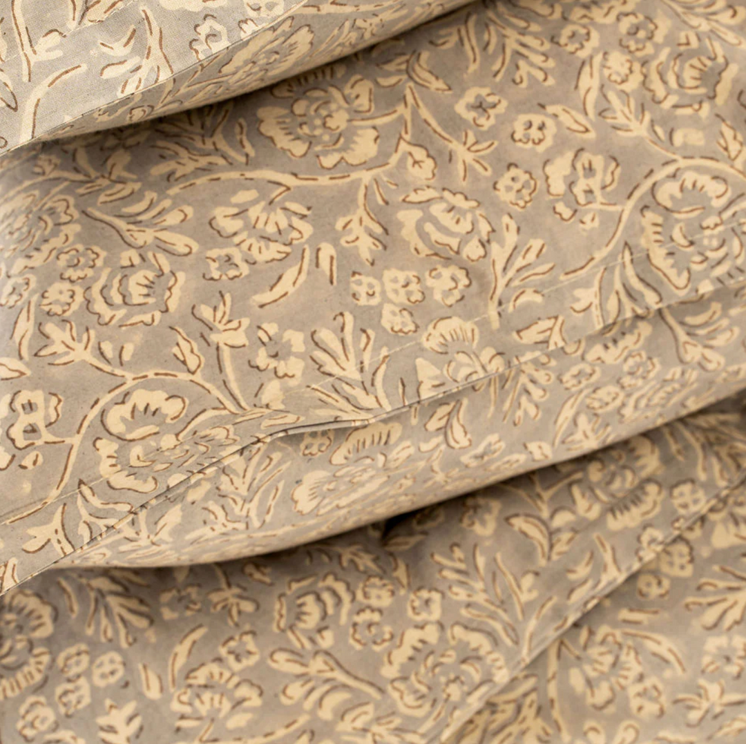 Raffine Block Print Duvet Set