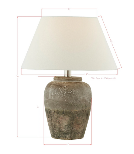 Alba Table Lamp