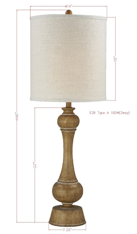 Dettaglio Lamp Table