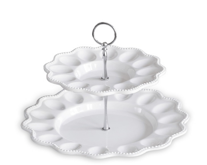 VIDA Alegria Two Tiered Egg Server