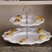 VIDA Alegria Two Tiered Egg Server