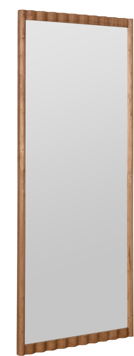 Ribbed Floor Mirror