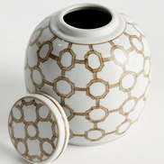 Sheng Link Lidded Jar