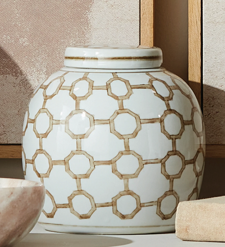 Sheng Link Lidded Jar