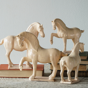 Porcelain Tang Horse Pair