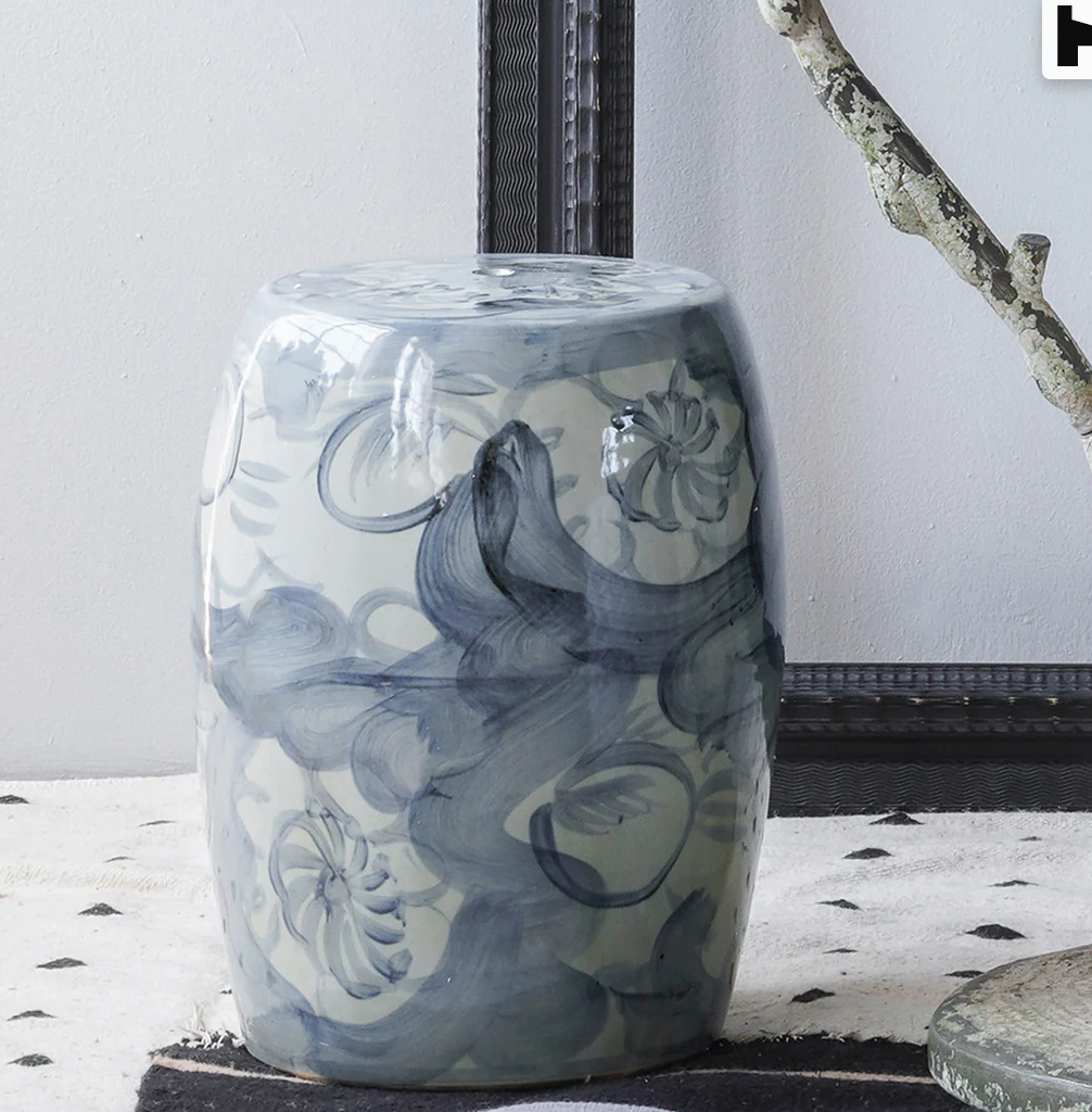 Jingdezhen Hand-Painted Garden Stool