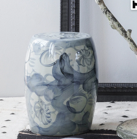 Jingdezhen Hand-Painted Garden Stool