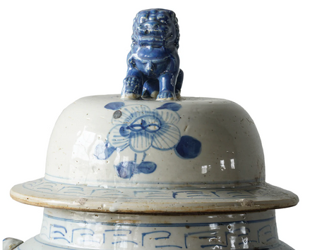 Hand-Painted Temple Jar