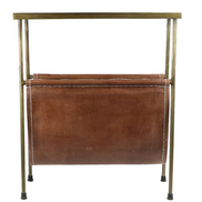 Brasshide Magazine Rack Side Table