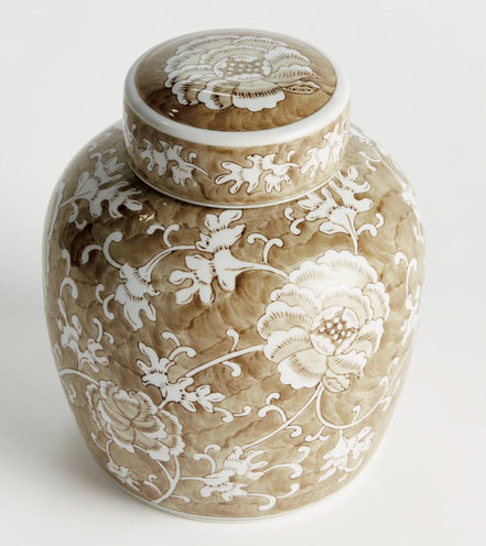 Sheng Lotus Lidded Jar