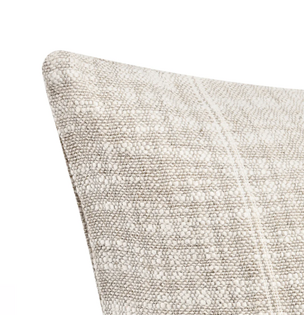 Sova 22" x 22" Pillow-Natural/Ivory