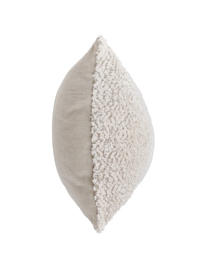 Luma 22"x22" Pillow-Ivory/Natural