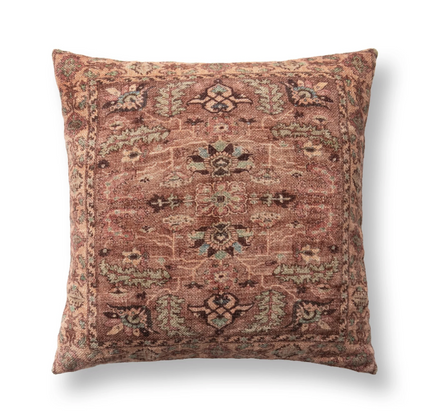 Mingle 22"x22" Pillow-Olive Green