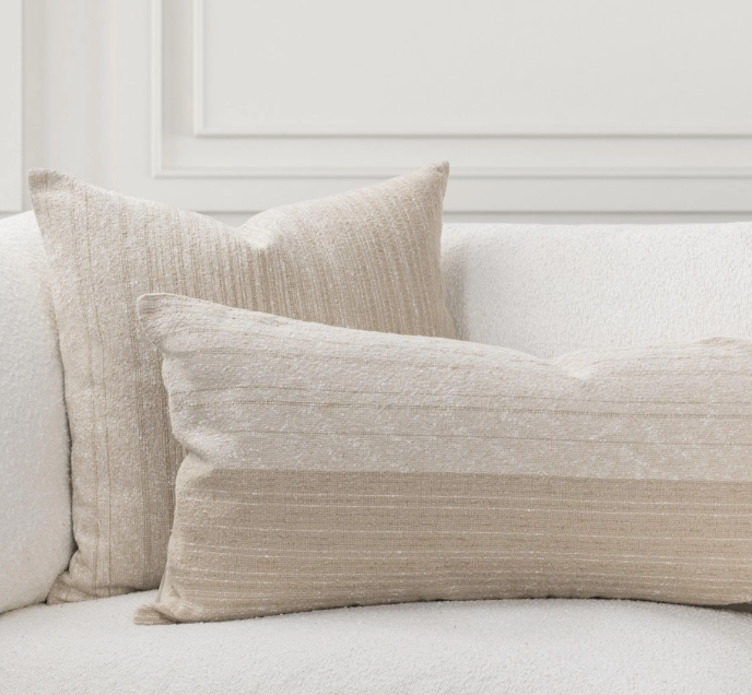 Elin Pillow-Natural/Ivory