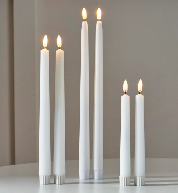 Flameless Taper Candles