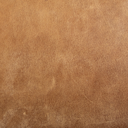 Luca Round Leather Ottoman