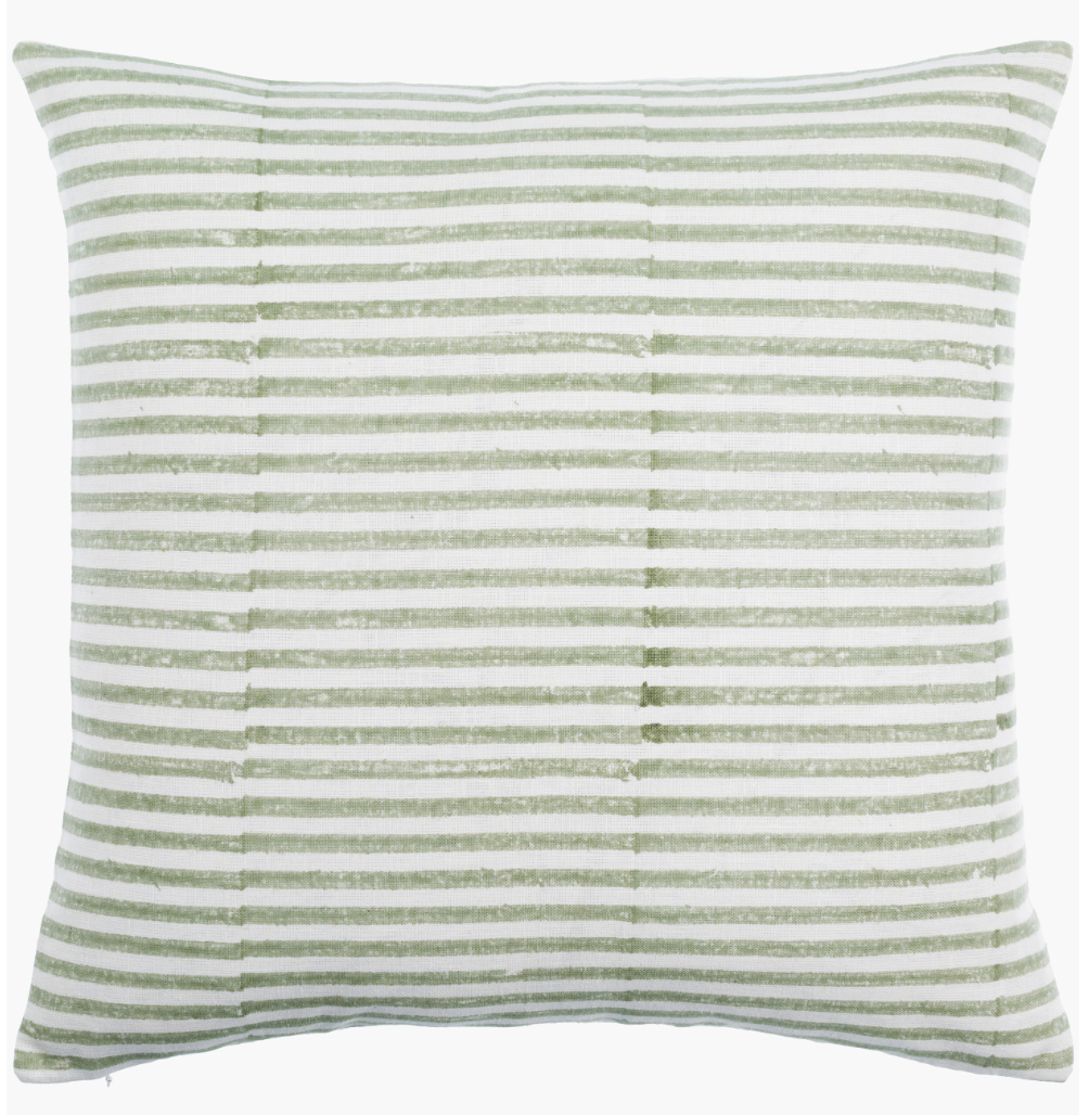Meadow Stripe Accent Pillow