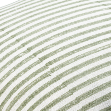 Meadow Stripe Accent Pillow