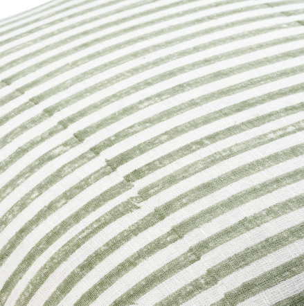 Meadow Stripe Accent Pillow