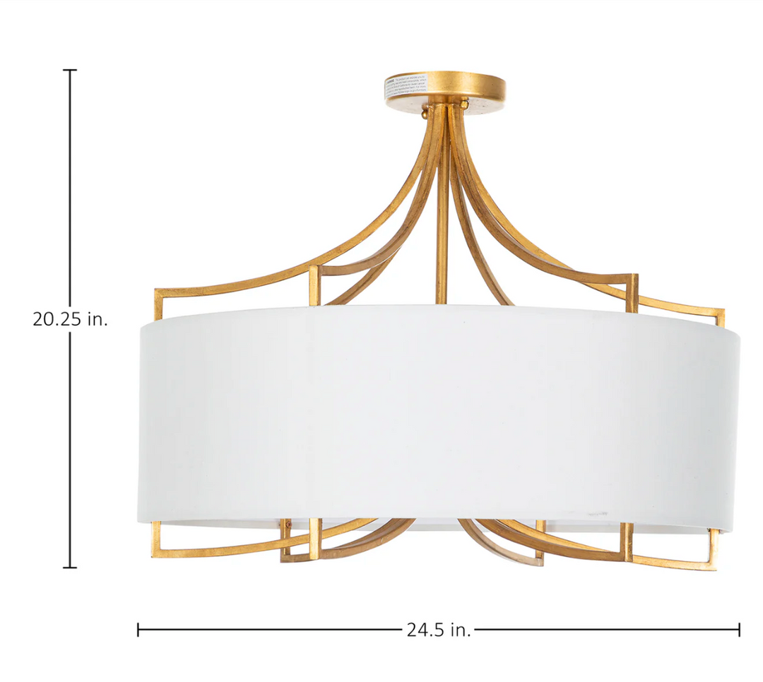 Lila Semi-Flush