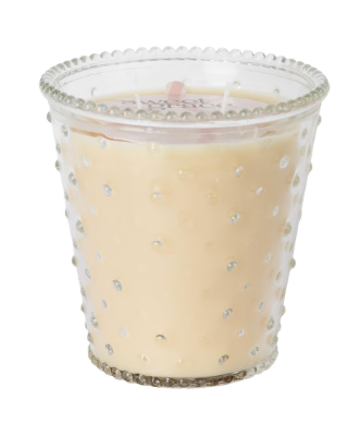 Sweet Grace Glass Dotted Candle
