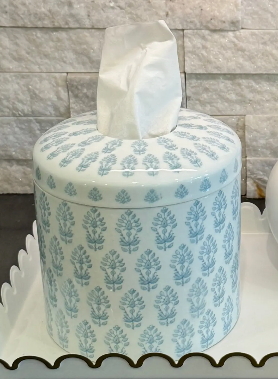 Harbor Blue Tissue Vesssel