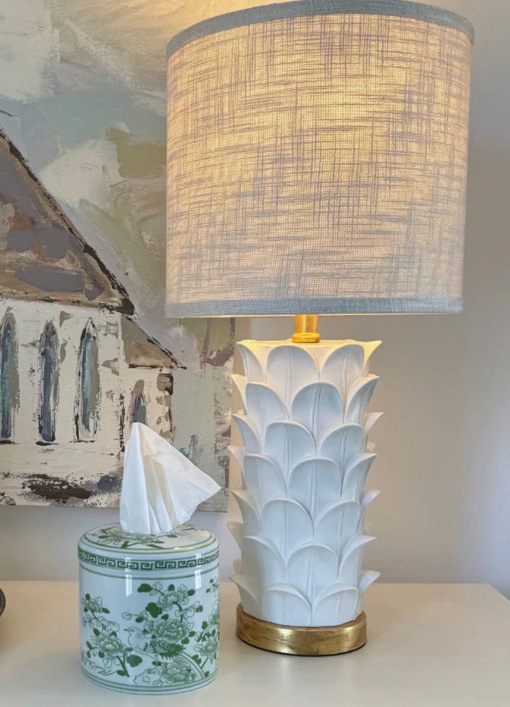 Willow Green Tissue Vessel