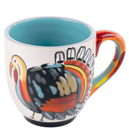 Finger Paint Turkey Mug