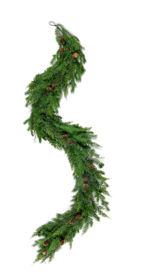 Soft Touch Cedar Garland