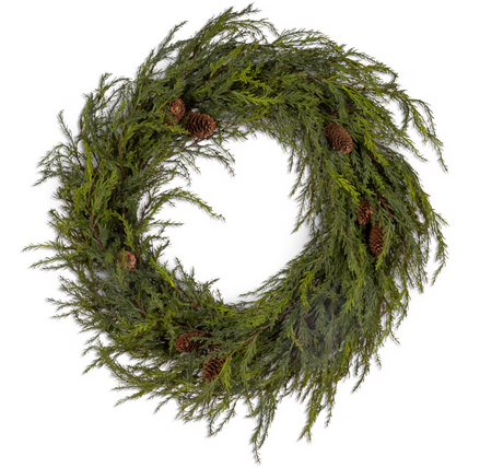 Soft Touch Pine Wreath