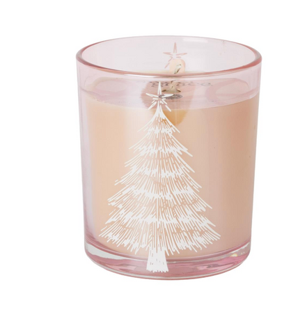 Sweet Grace Pink Tree Candle