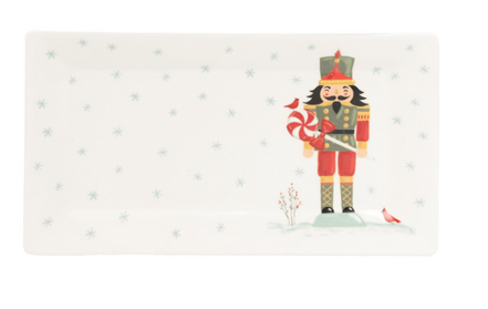 Holiday Happiness Nutcracker Platter