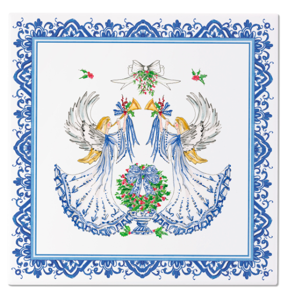 Holiday Symphony Angel Trivet