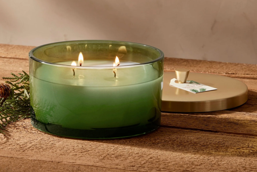 Frasier Fir Green 4 Wick Candle