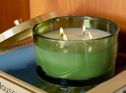 Frasier Fir Green 4 Wick Candle