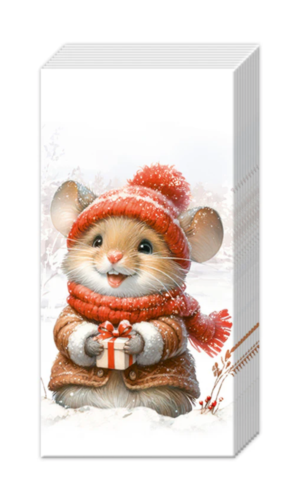 Christmas Mouse Pocket Tissue