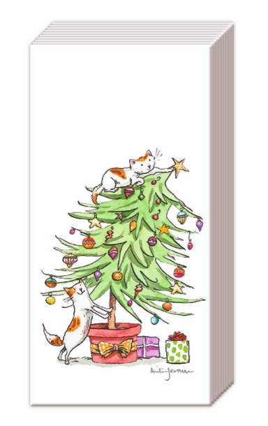 Merry Meow Pocket Tissues