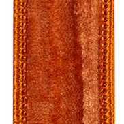 Copper Velvet Touch Wired Ribbon 1