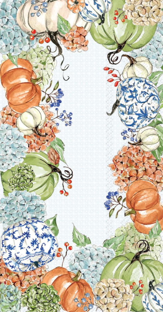 Fall Hydrangea Guest Towel
