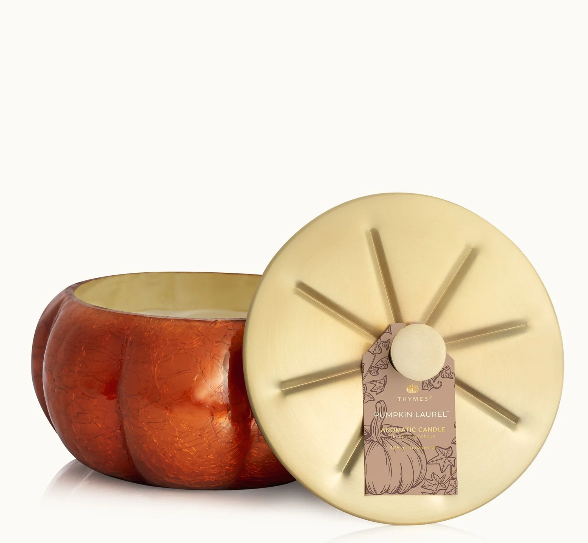 Pumpkin Laurel Large Statement Candle