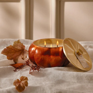 Pumpkin Laurel Large Statement Candle