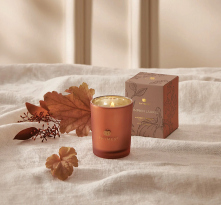 Pumpkin Laurel Votive Candle