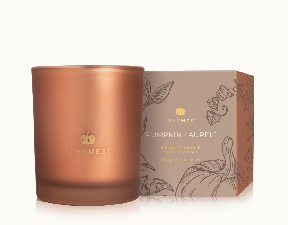 Pumpkin Laurel Boxed Candle
