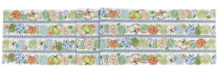 Fall Hydrangea Table Runner