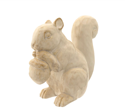 Stoneware Squirrel Figurine