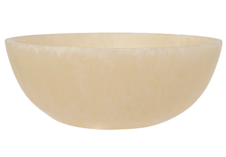 Cream Resin Bowl Small