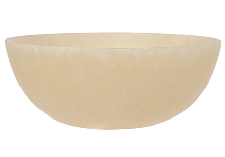 Cream Resin Bowl Small