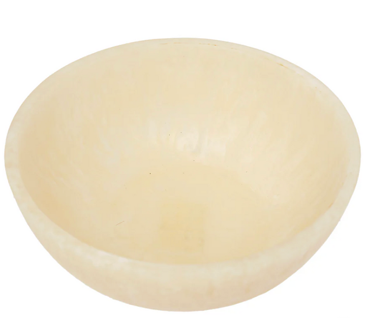 Cream Resin Bowl Small