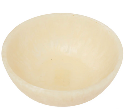 Cream Resin Bowl Small