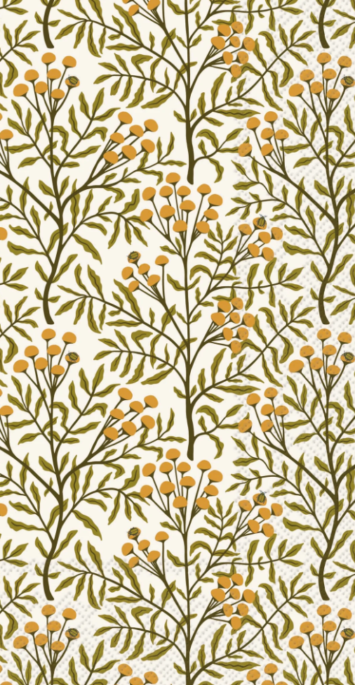 Autumn Acorn Tansy Guest Towel